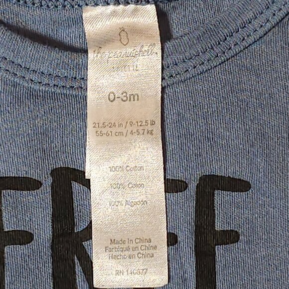 Adorable Set of 4 The Peanutshell Baby Boy Bodysuits/Rompers (0-3 months) - Picture 2 of 11